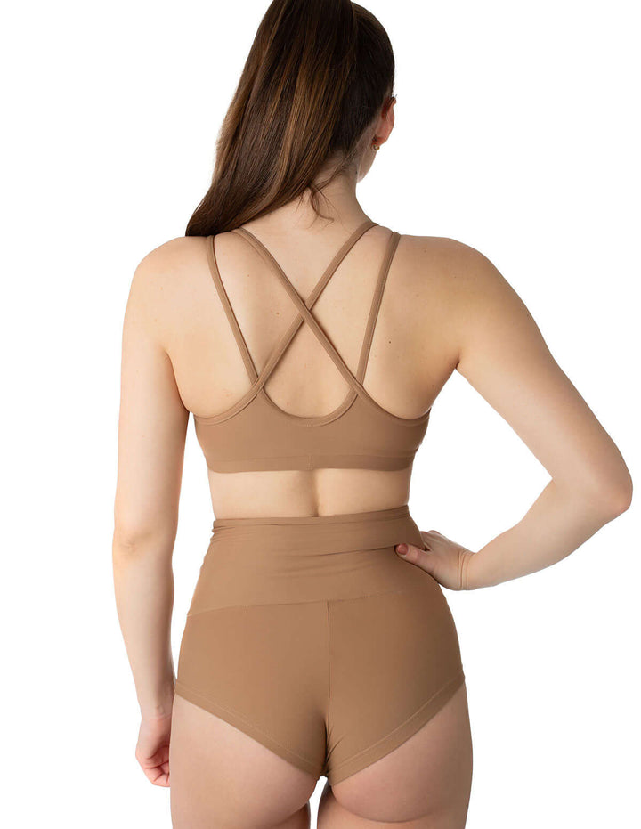 Sports bra Nicole | Sports bra | Color: black | Women's sports bra | Dragonfly Pole Dance Clothes and Bikram Hot Yoga Outfit