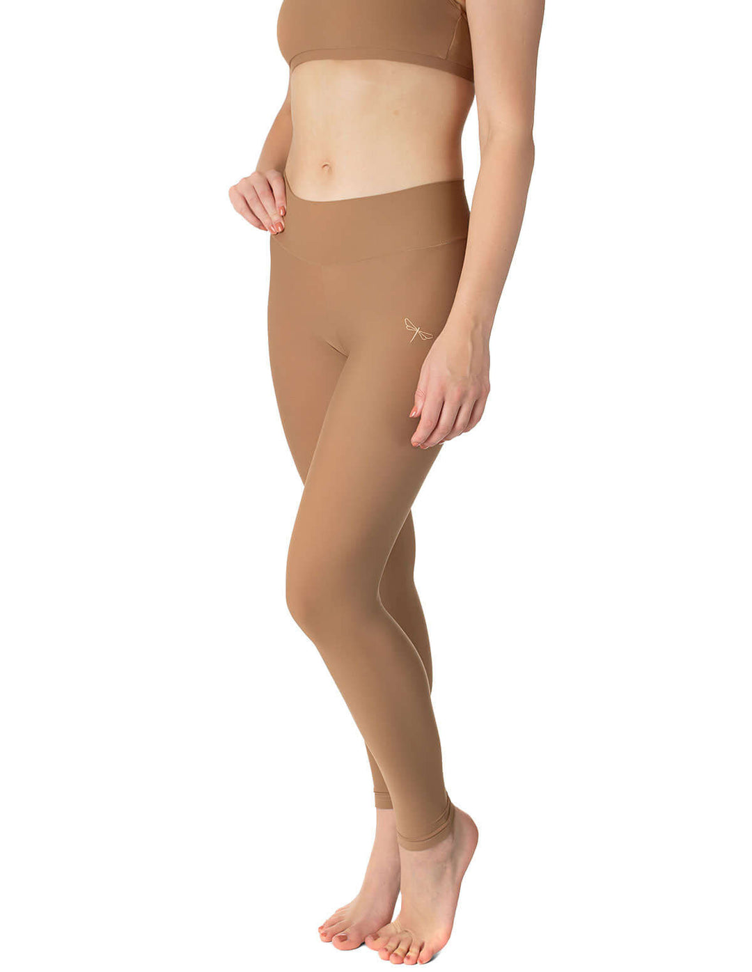 Mid rise leggings Adriana | Leggings | Color: black | Yoga Leggings | Dragonfly Pole Wear and Bikram Hot Yoga Clothes