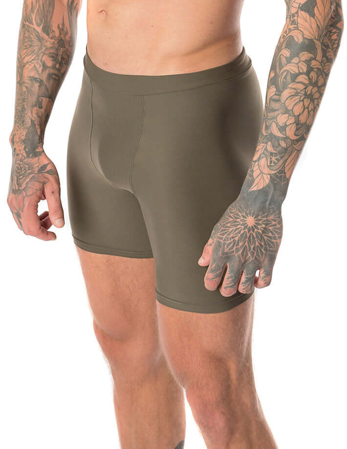 Men's hot yoga shorts James | Mens shorts | Color: blue | Mens Hot Yoga Shorts | Dragonfly Bikram Yoga Shorts for men