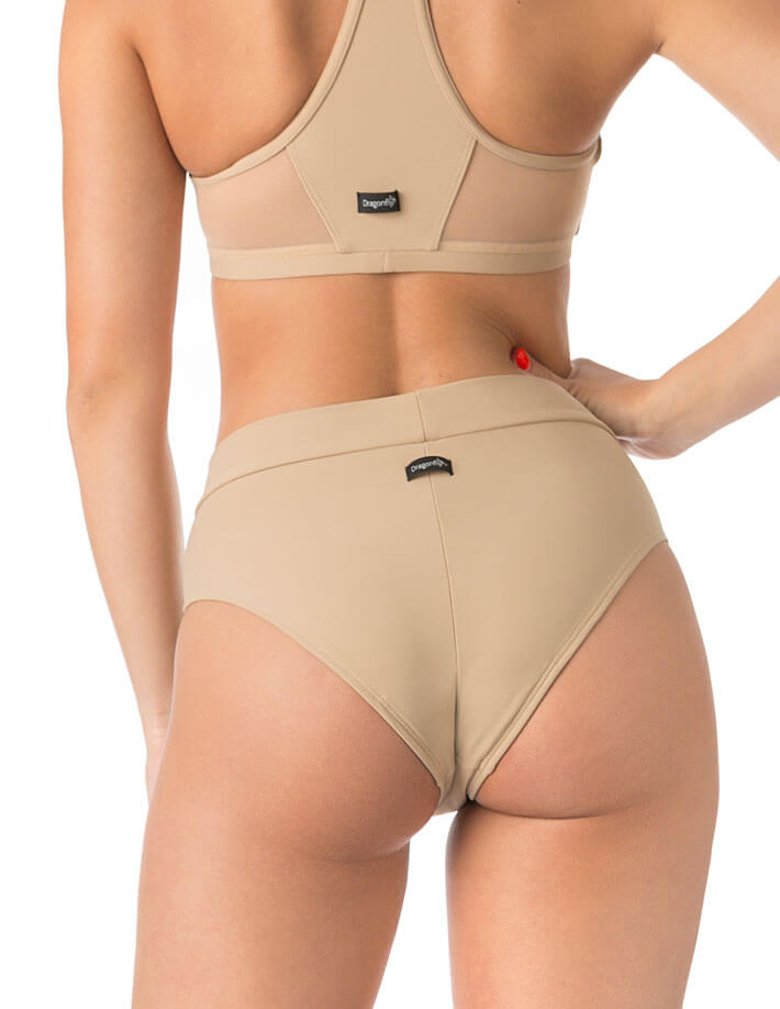 Mesh pole shorts Molly | Shorts | Color: black / mesh | Pole Shorts | Dragonfly Pole Dance Clothing and Bikram Hot Yoga Wear