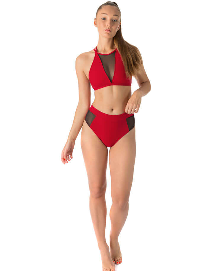 Mesh pole shorts Molly | Shorts | Color: black / mesh | Pole Shorts | Dragonfly Pole Dance Clothing and Bikram Hot Yoga Wear