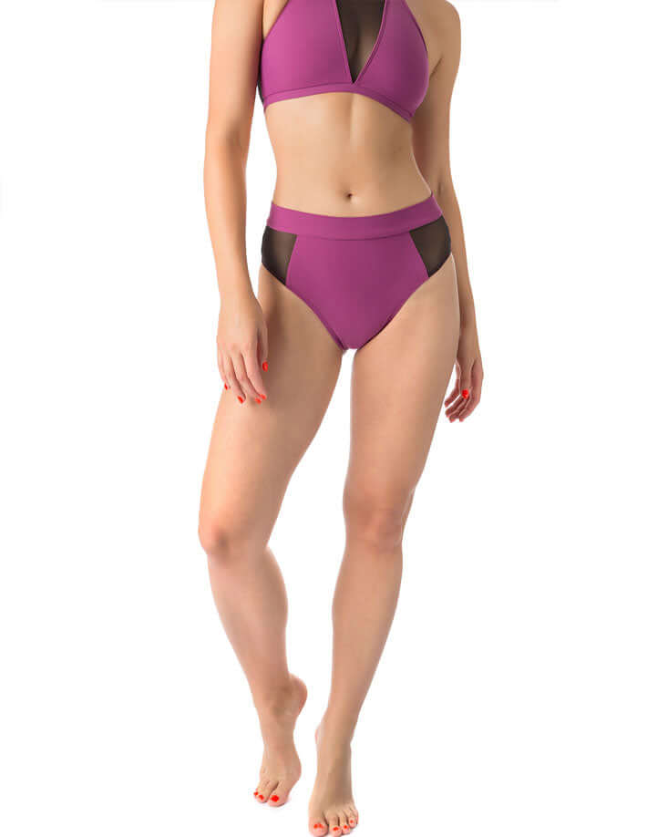 Mesh pole shorts Molly | Shorts | Color: black / mesh | Pole Shorts | Dragonfly Pole Dance Clothing and Bikram Hot Yoga Wear