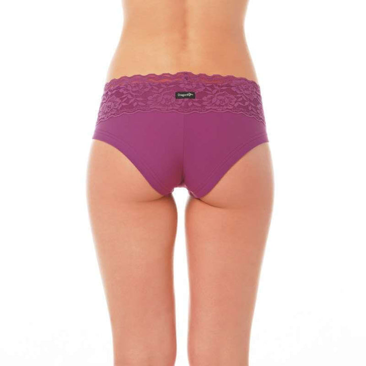 Lace pole shorts Mia | Shorts | Color: ruby lace | Pole Shorts | Dragonfly Pole Dance Clothing and Bikram Hot Yoga Wear