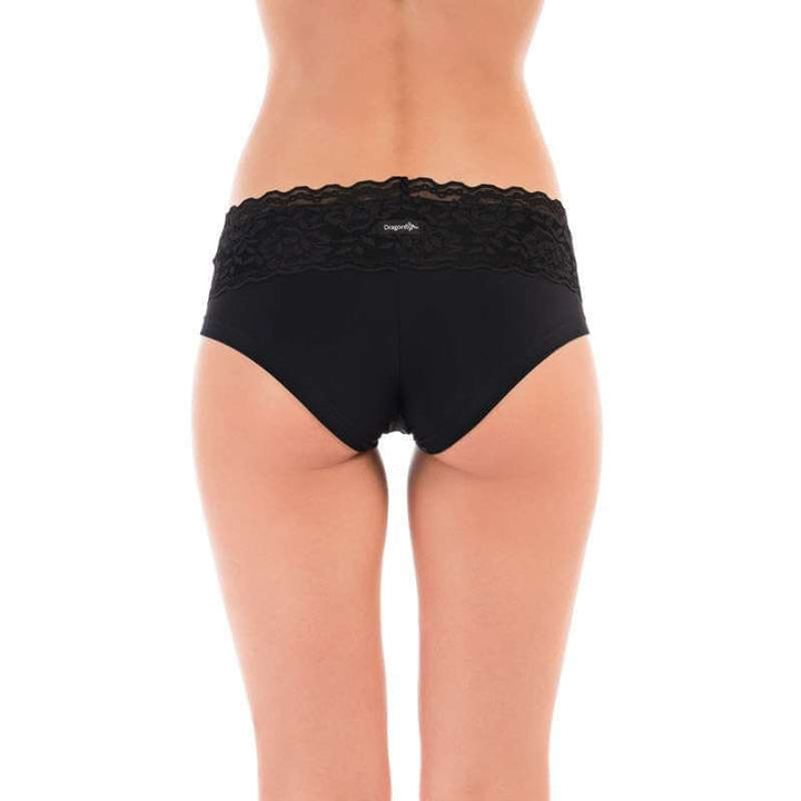 Lace pole shorts Mia | Shorts | Color: ruby lace | Pole Shorts | Dragonfly Pole Dance Clothing and Bikram Hot Yoga Wear