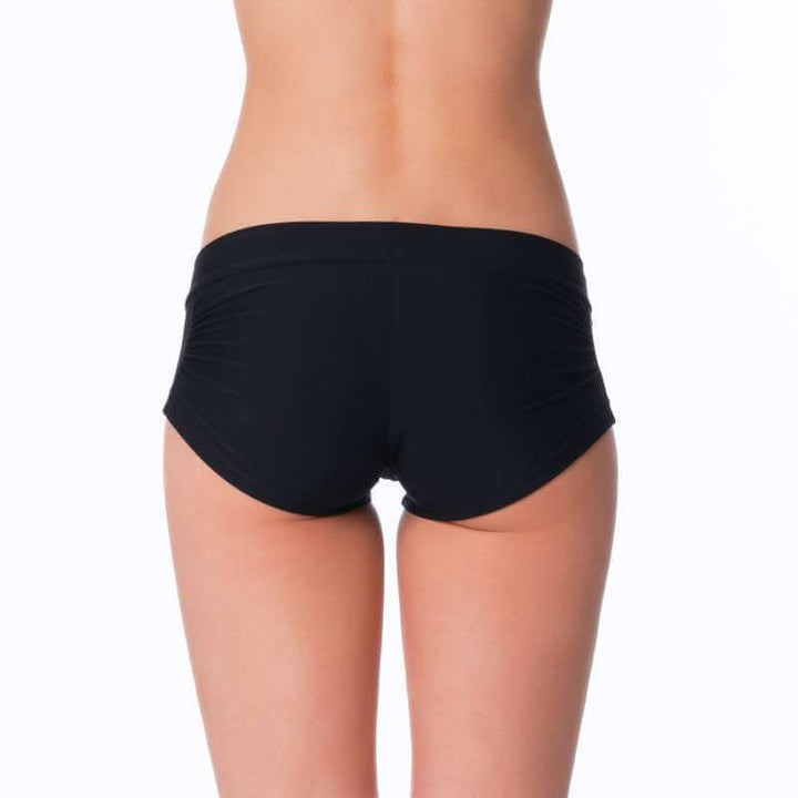 Nikita shorts | Shorts | Color: azure | Pole Shorts | Dragonfly Pole Dance Clothing and Bikram Hot Yoga Wear