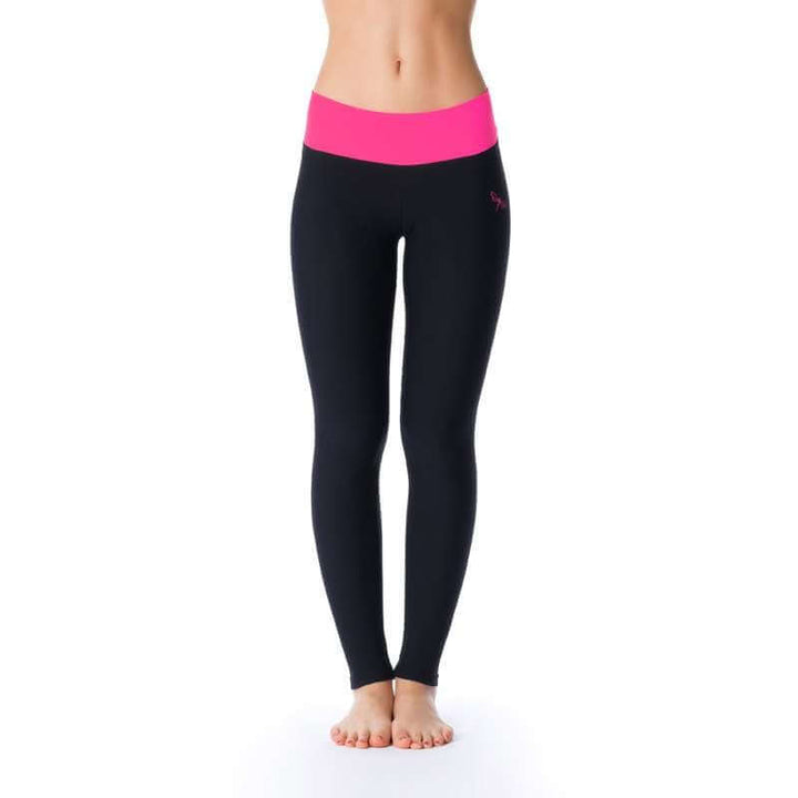 Mid rise leggings Adriana | Leggings | Color: black | Yoga Leggings | Dragonfly Pole Wear and Bikram Hot Yoga Clothes