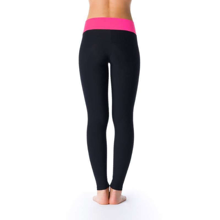 Mid rise leggings Adriana | Leggings | Color: black | Yoga Leggings | Dragonfly Pole Wear and Bikram Hot Yoga Clothes