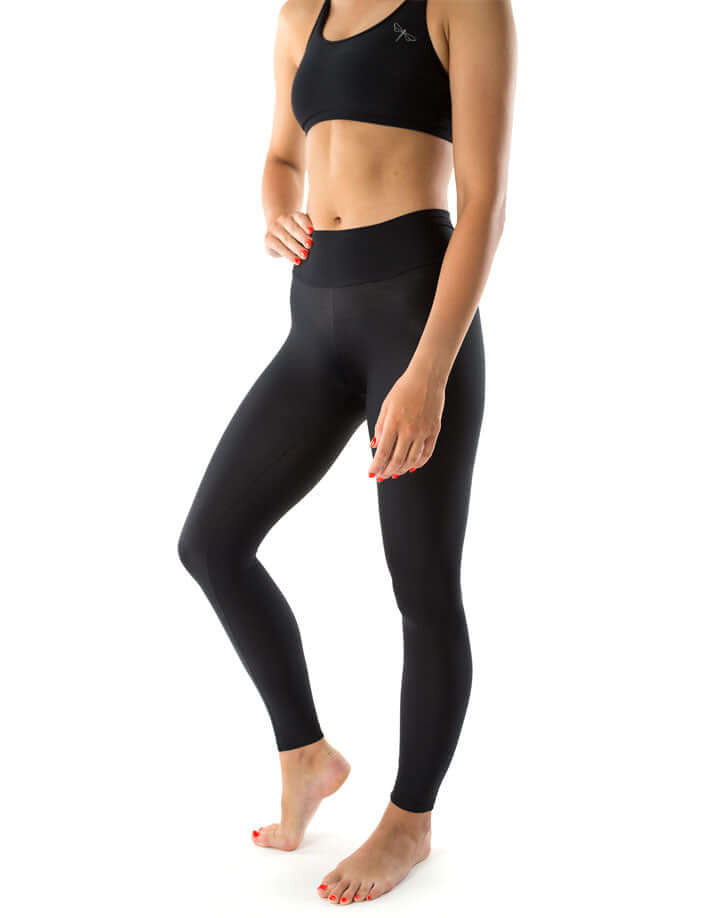 Mid rise leggings Adriana | Leggings | Color: black | Yoga Leggings | Dragonfly Pole Wear and Bikram Hot Yoga Clothes