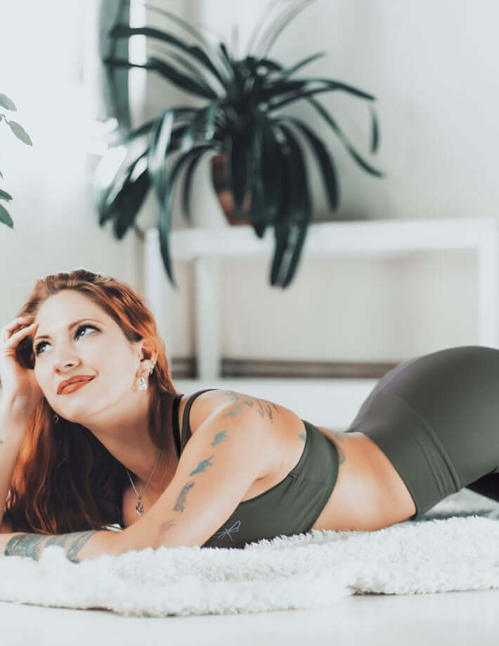 Mid rise leggings Adriana | Leggings | Color: black | Yoga Leggings | Dragonfly Pole Wear and Bikram Hot Yoga Clothes