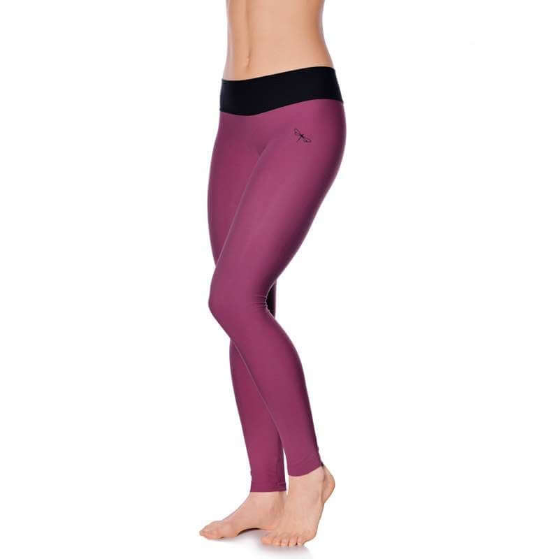 Mid rise leggings Adriana | Leggings | Color: black | Yoga Leggings | Dragonfly Pole Wear and Bikram Hot Yoga Clothes