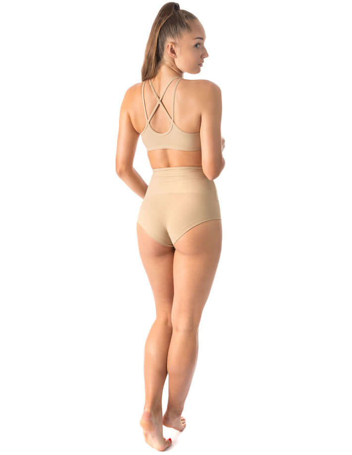 Pole dance shorts Betty | Shorts | Color: khaki | Pole Shorts | Dragonfly Pole Dance Clothing and Bikram Hot Yoga Wear