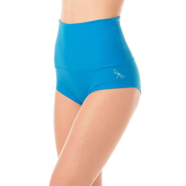 Pole dance shorts Betty | Shorts | Color: azure | Pole Shorts | Dragonfly Pole Dance Clothing and Bikram Hot Yoga Wear