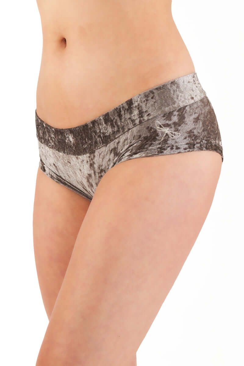 Hot pants velvet | Shorts | Color: stone velvet | Pole Shorts | Samt Booty Shorts - Hot Pants
