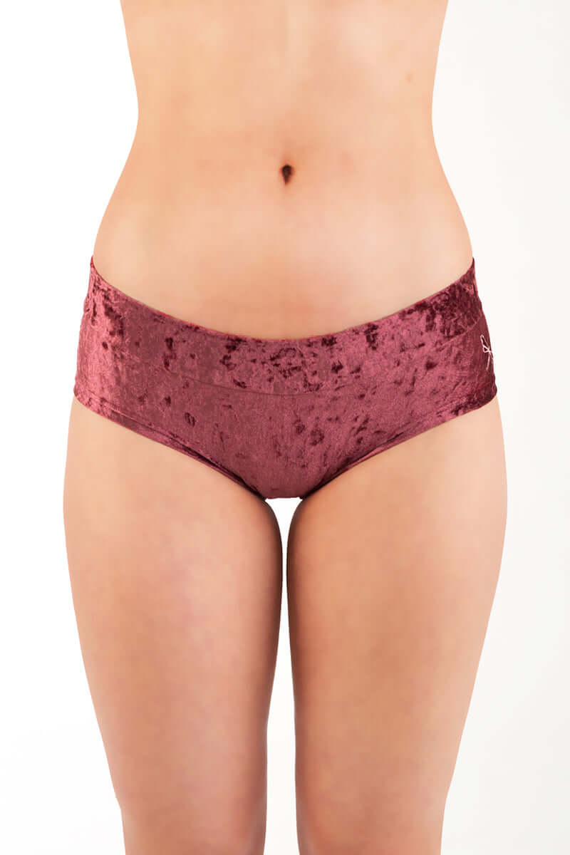 Hot pants velvet | Shorts | Color: stone velvet | Pole Shorts | Dragonfly Pole Dance Clothing and Bikram Hot Yoga Wear