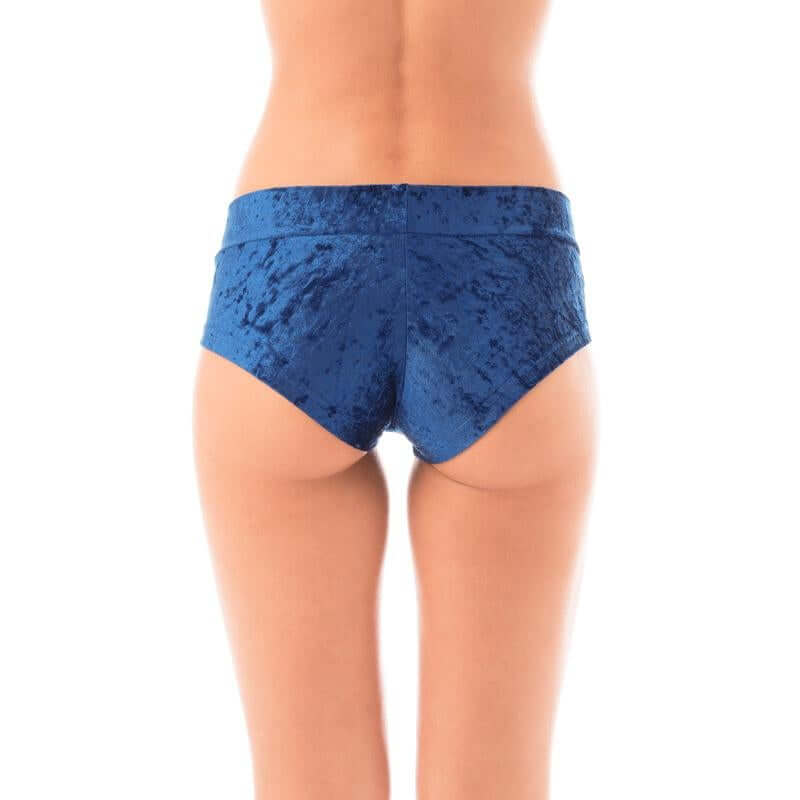Hot pants velvet | Shorts | Color: stone velvet | Pole Shorts | Dragonfly Pole Dance Clothing and Bikram Hot Yoga Wear