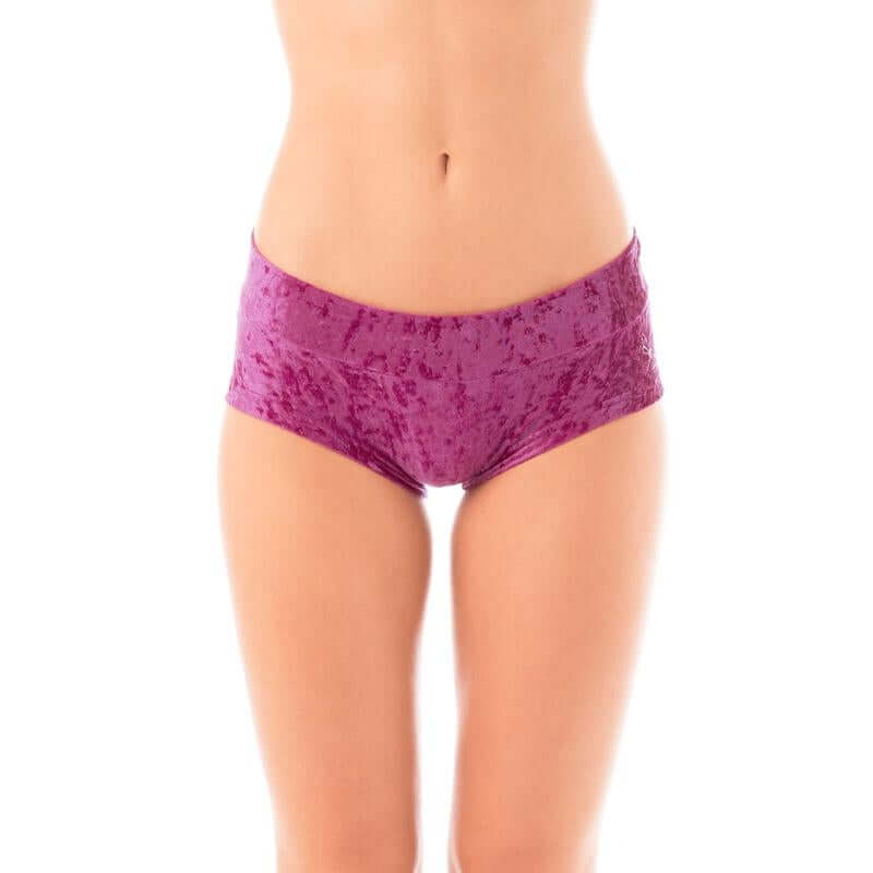Hot pants velvet | Shorts | Color: stone velvet | Pole Shorts | Dragonfly Pole Dance Clothing and Bikram Hot Yoga Wear