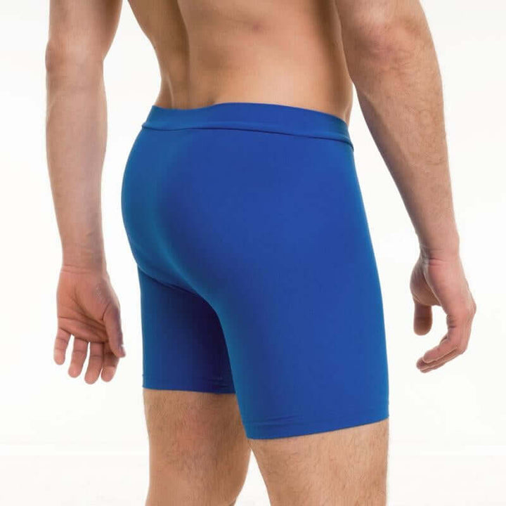 Men's hot yoga shorts James | Mens shorts | Color: blue | Herren Shorts für Hot Yoga | Dragonfly Bikram Yoga Shorts for men