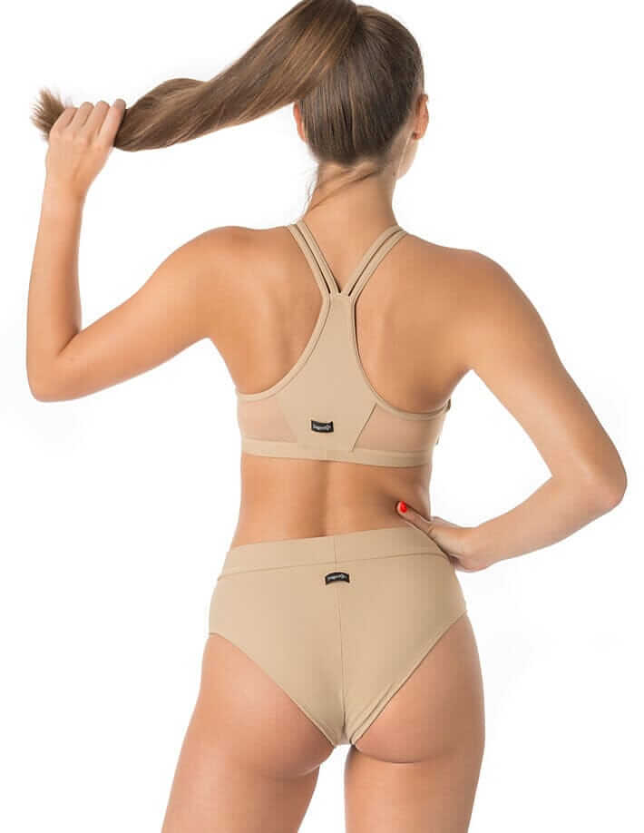 Mesh pole shorts Molly | Shorts | Color: black / mesh | Pole Shorts | Dragonfly Pole Dance Clothing and Bikram Hot Yoga Wear