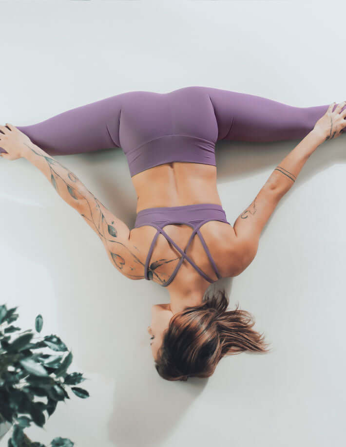 Sports bra Nicole | Sports bra | Color: black | Women's sports bra | Dragonfly Pole Dance Clothes and Bikram Hot Yoga Outfit