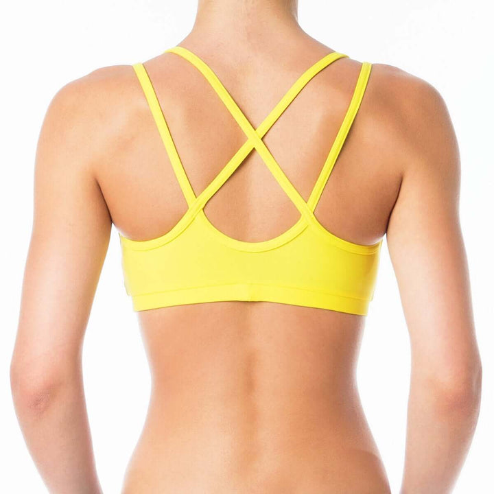 Sports bra Nicole | Sports bra | Color: black | Women's sports bra | Dragonfly Pole Dance Clothes and Bikram Hot Yoga Outfit