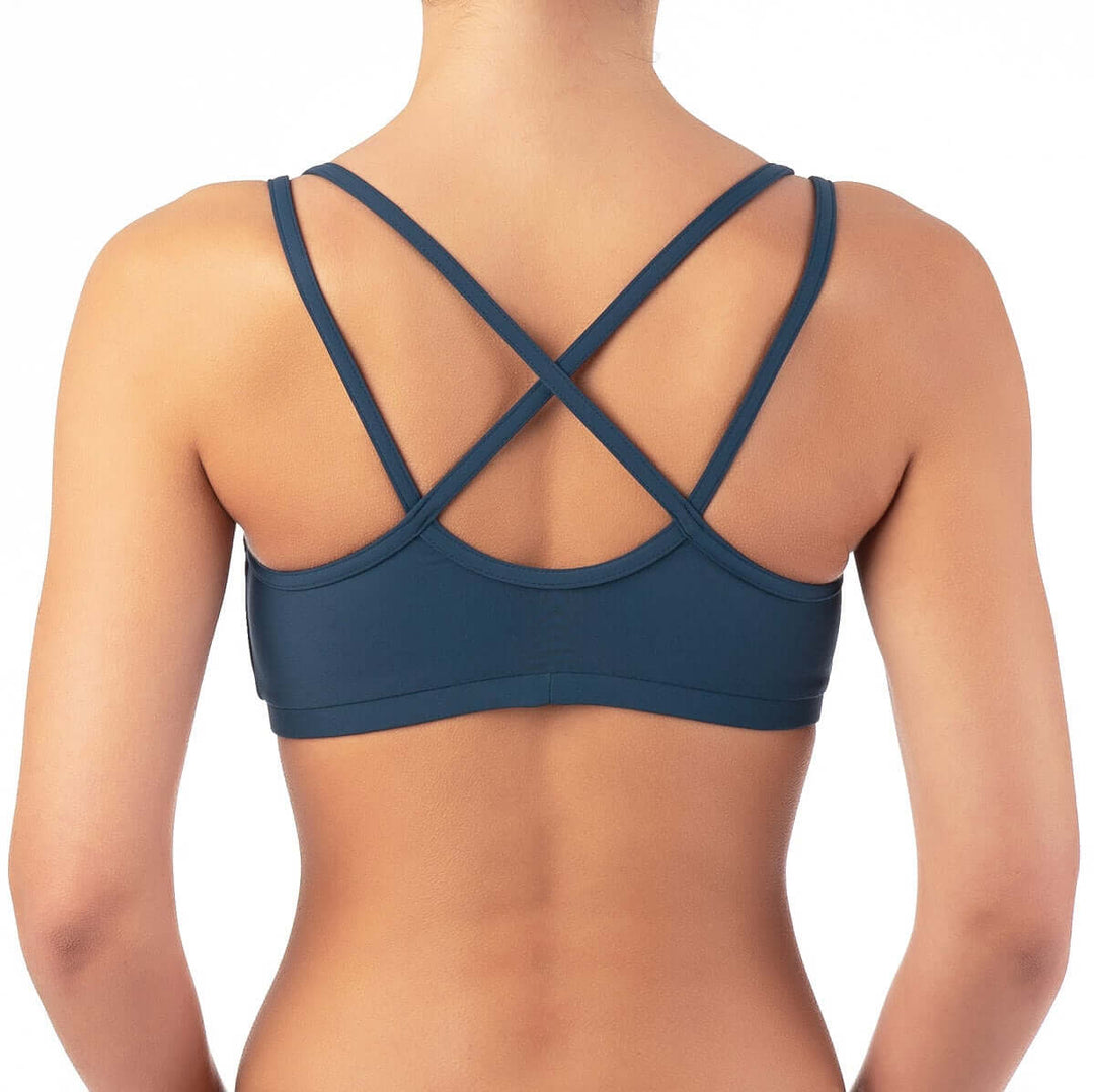 Sports bra Nicole | Sports bra | Color: black | Women's sports bra | Dragonfly Pole Dance Clothes and Bikram Hot Yoga Outfit