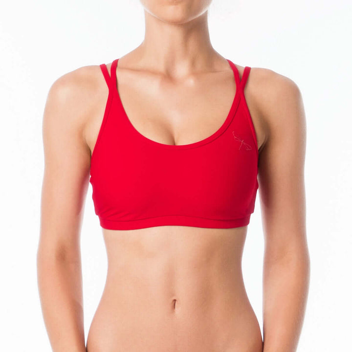Sport-BH | Sports bra | Color: black | Women's sports bra | Dragonfly Pole Dance Clothes and Bikram Hot Yoga Outfit