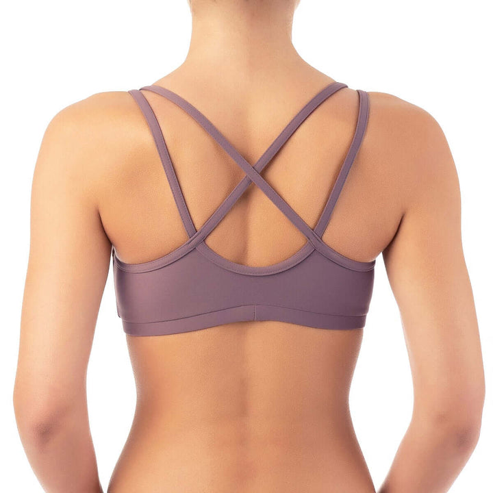 Sports bra Nicole | Sports bra | Color: black | Women's sports bra | Dragonfly Pole Dance Clothes and Bikram Hot Yoga Outfit