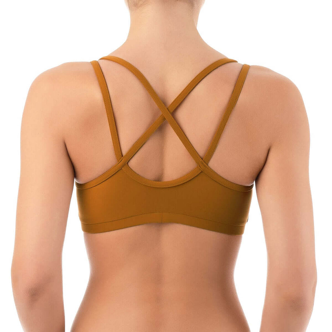 Sports bra Nicole | Sports bra | Color: black | Women's sports bra | Dragonfly Pole Dance Clothes and Bikram Hot Yoga Outfit