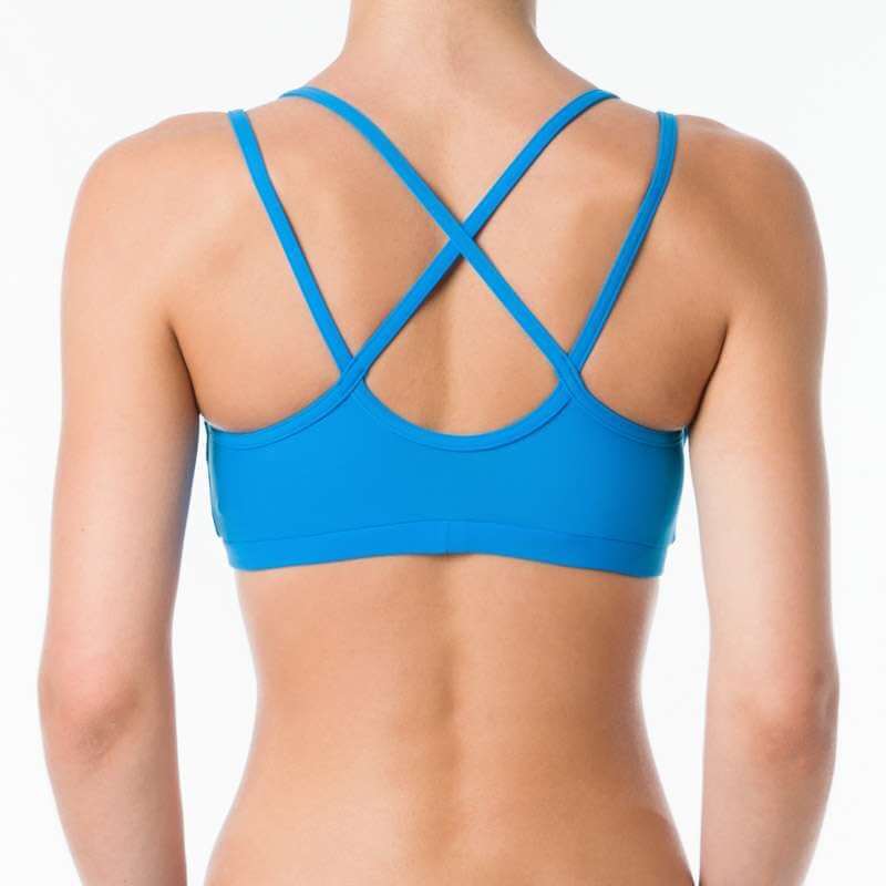 Sports bra Nicole | Sports bra | Color: black | Women's sports bra | Dragonfly Pole Dance Clothes and Bikram Hot Yoga Outfit
