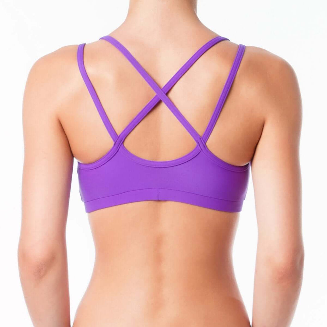 Sports bra Nicole | Sports bra | Color: black | Women's sports bra | Dragonfly Pole Dance Clothes and Bikram Hot Yoga Outfit