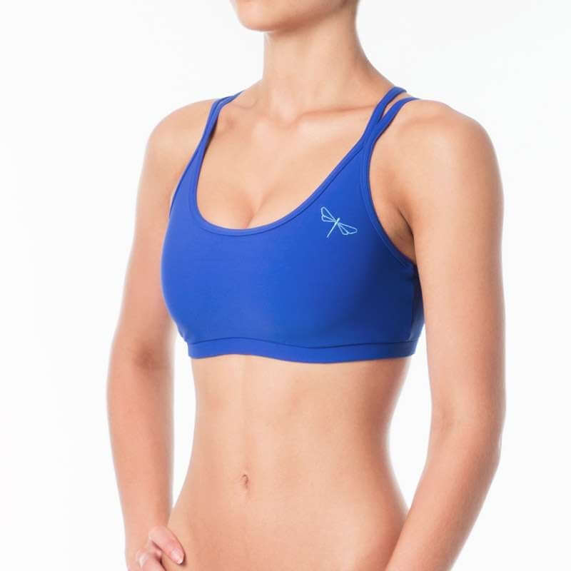 Sports bra Nicole | Sports bra | Color: black | Women's sports bra | Dragonfly Pole Dance Clothes and Bikram Hot Yoga Outfit