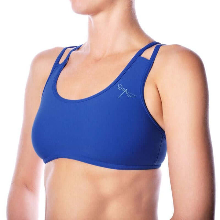 Xenia sports bra | Sports bra | Color: yellow | Women's sports bra | Dragonfly Pole Dance Clothes and Bikram Hot Yoga Outfit