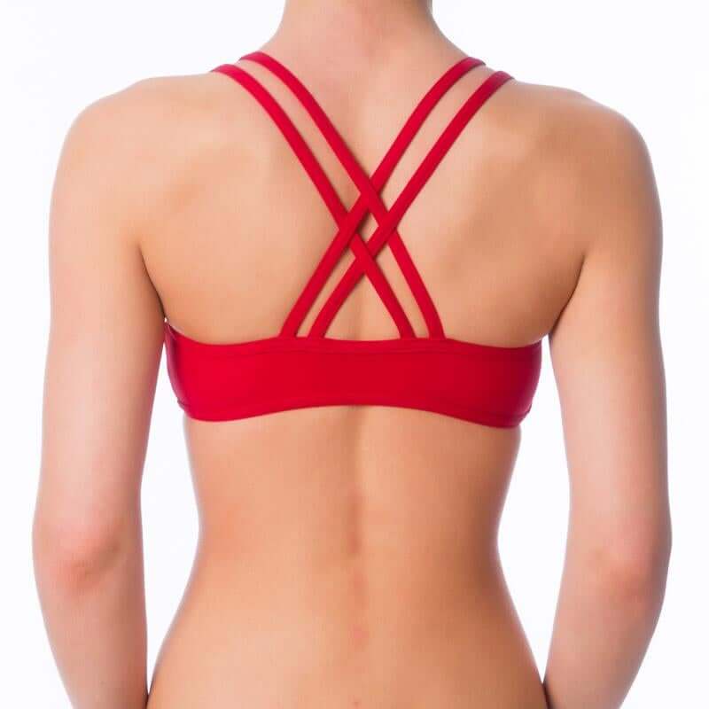 Xenia sports bra | Sports bra | Color: yellow | Women's sports bra | Dragonfly Pole Dance Clothes and Bikram Hot Yoga Outfit