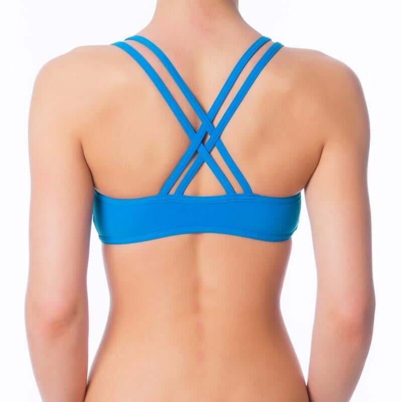 Xenia sports bra | Sports bra | Color: yellow | Women's sports bra | Dragonfly Pole Dance Clothes and Bikram Hot Yoga Outfit