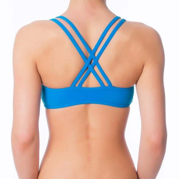 Xenia sports bra | Sports bra | Color: yellow | Women's sports bra | Dragonfly Pole Dance Clothes and Bikram Hot Yoga Outfit