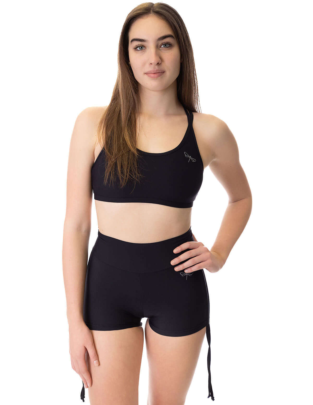 High Waist Drawstring Pole Shorts Emma – Dragonfly