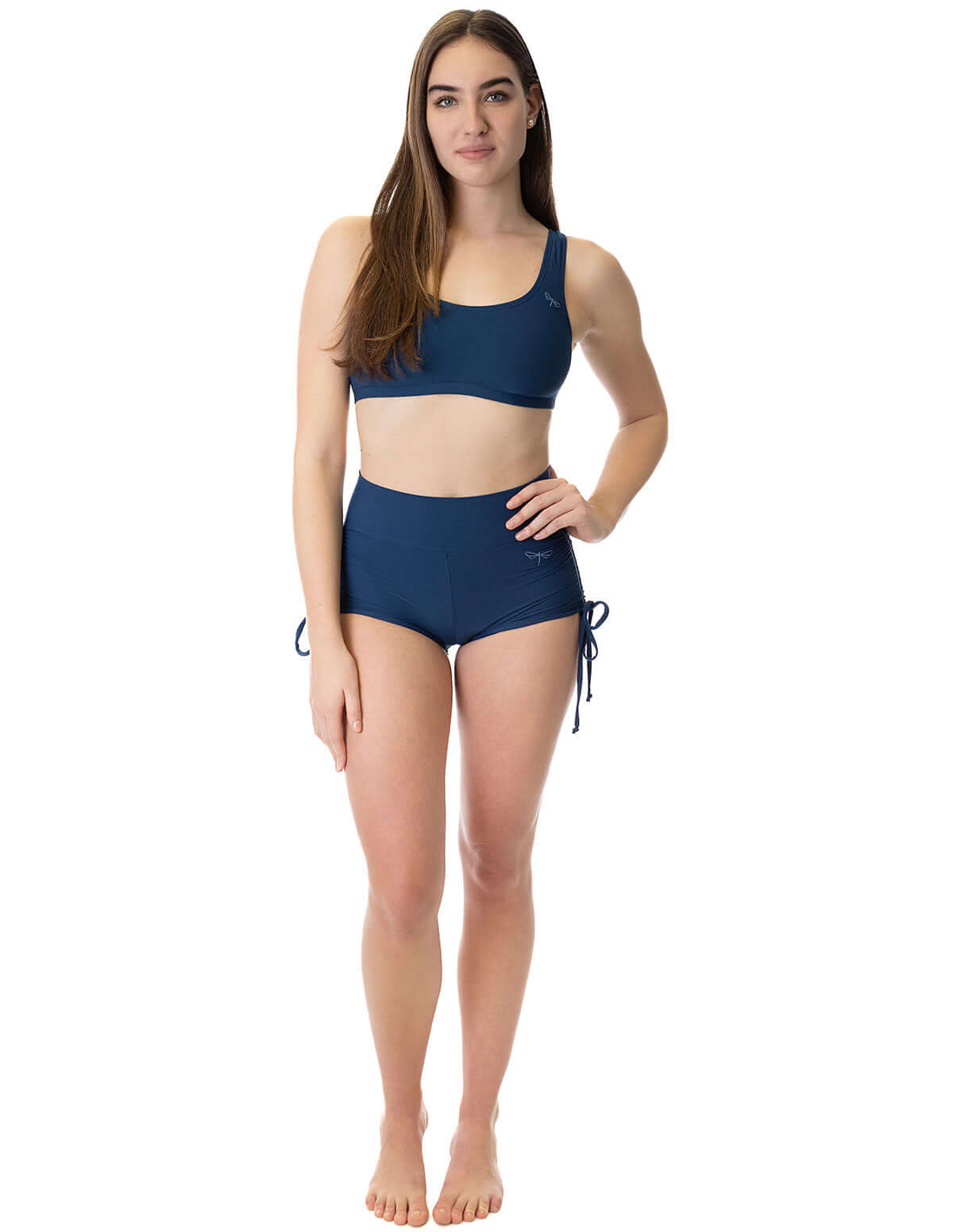 High Waist Drawstring Pole Shorts Emma – Dragonfly
