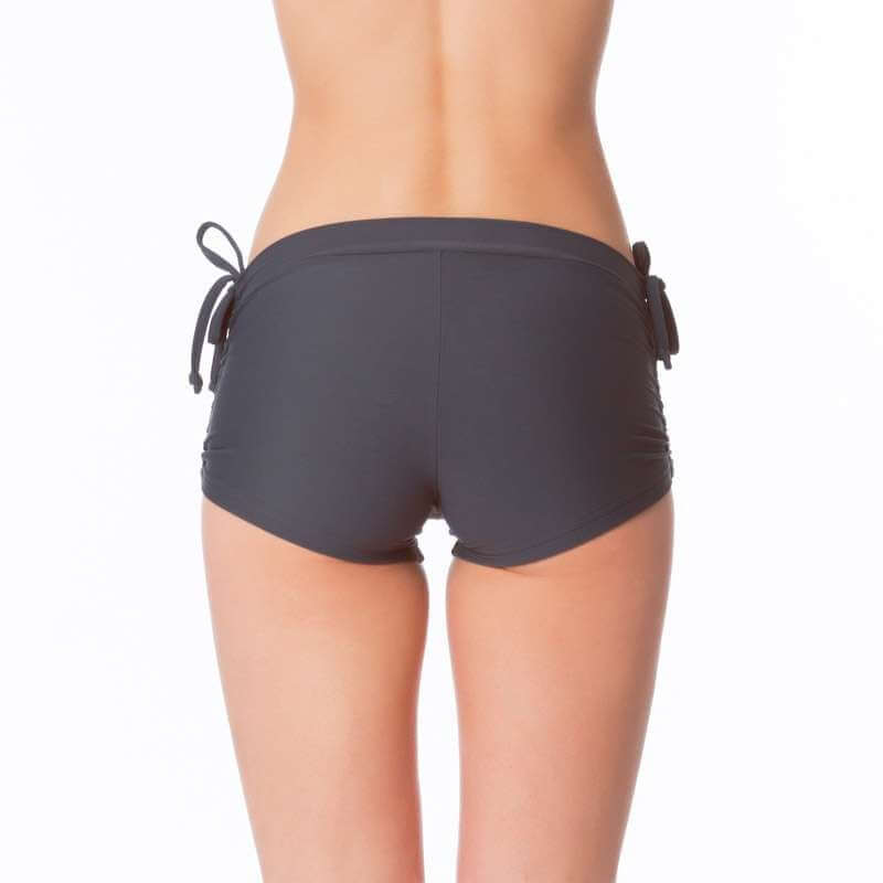 Bikram yoga shorts Michelle | Short yoga Bikram, low rise | Color: blue | Pole Shorts | Dragonfly Pole Dance Clothing and Bikram Hot Yoga Wear