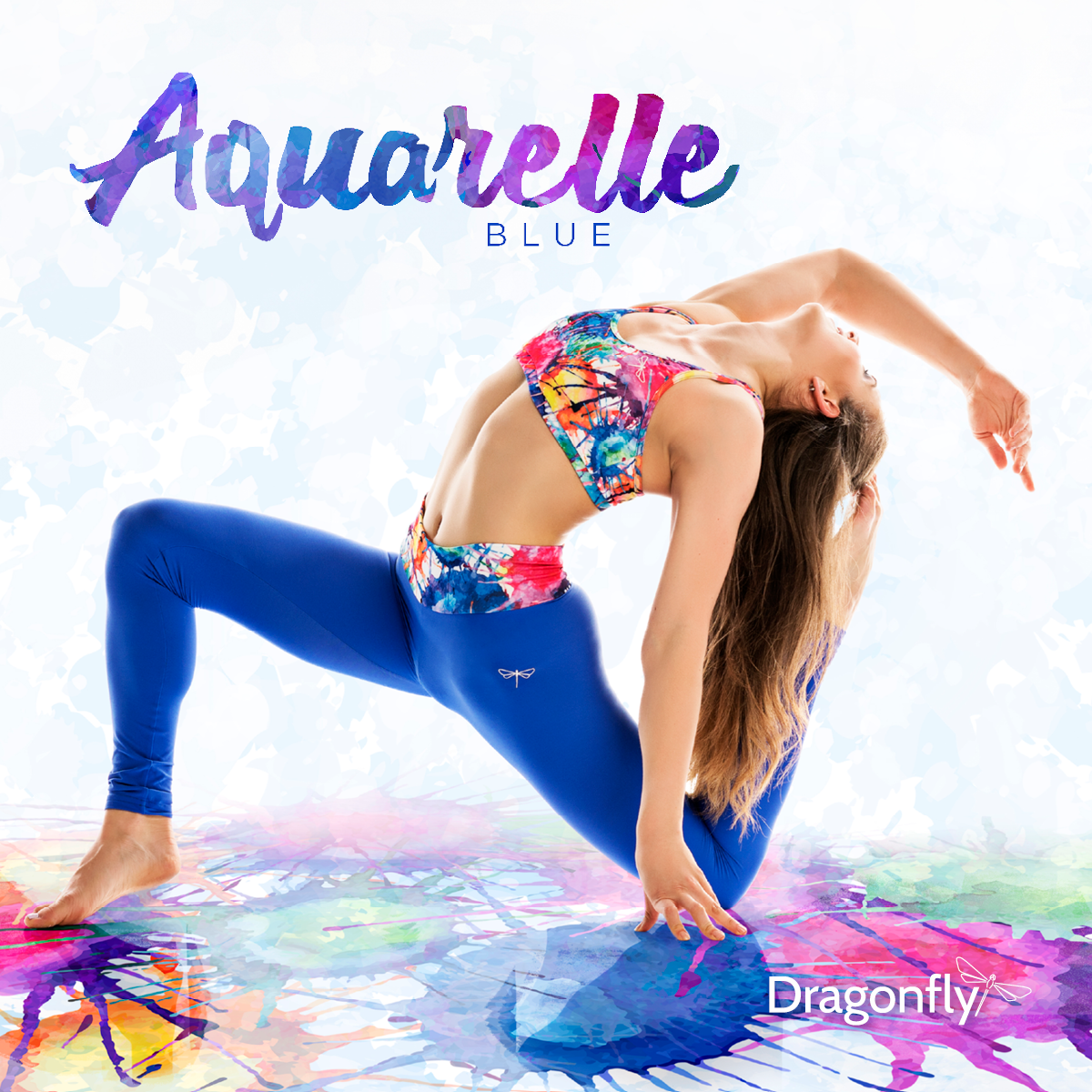 Blue Aquarelle Limited Edition Pole Wear