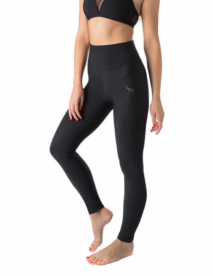 High Waist Yoga Leggings with Lycra – Dragonfly