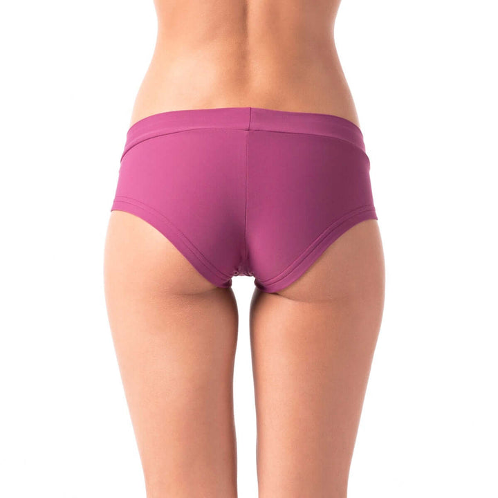 Low waist pole shorts Mia | Shorts | Color: ruby | Pole Shorts | Dragonfly Pole Dance Clothing and Bikram Hot Yoga Wear