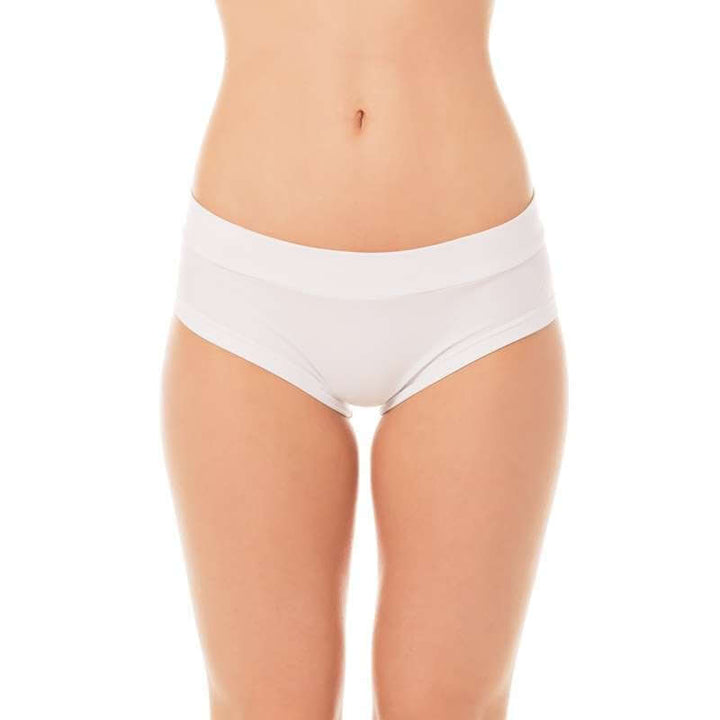 Low waisted shorts Mia | Low rise pole fitness shorts | Color: white | Pole Shorts | Dragonfly Pole Dance Clothing and Bikram Hot Yoga Wear