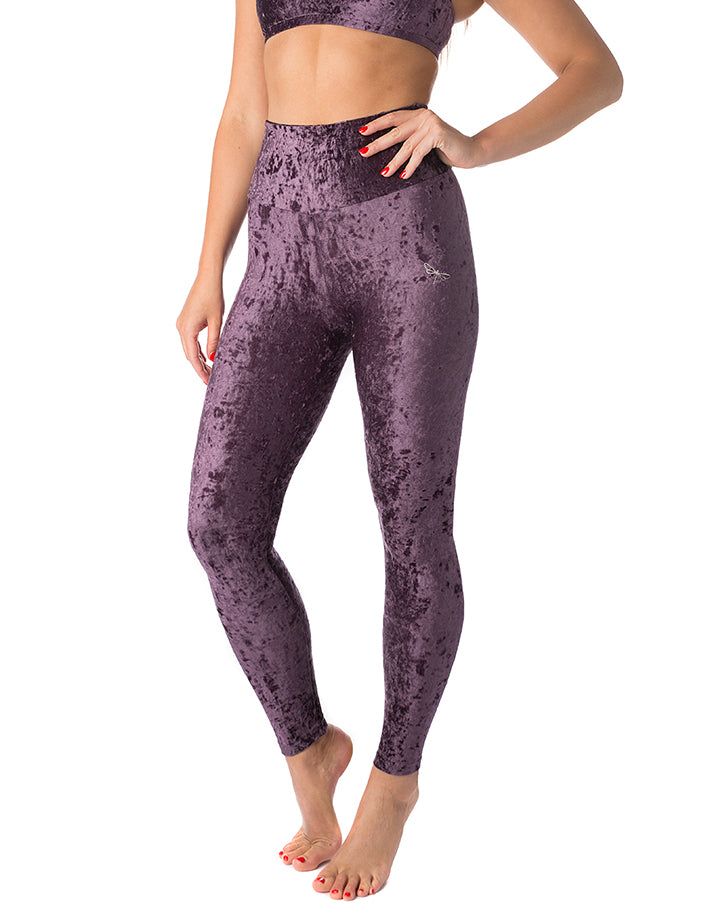 High waist velvet leggings High waist velvet leggings