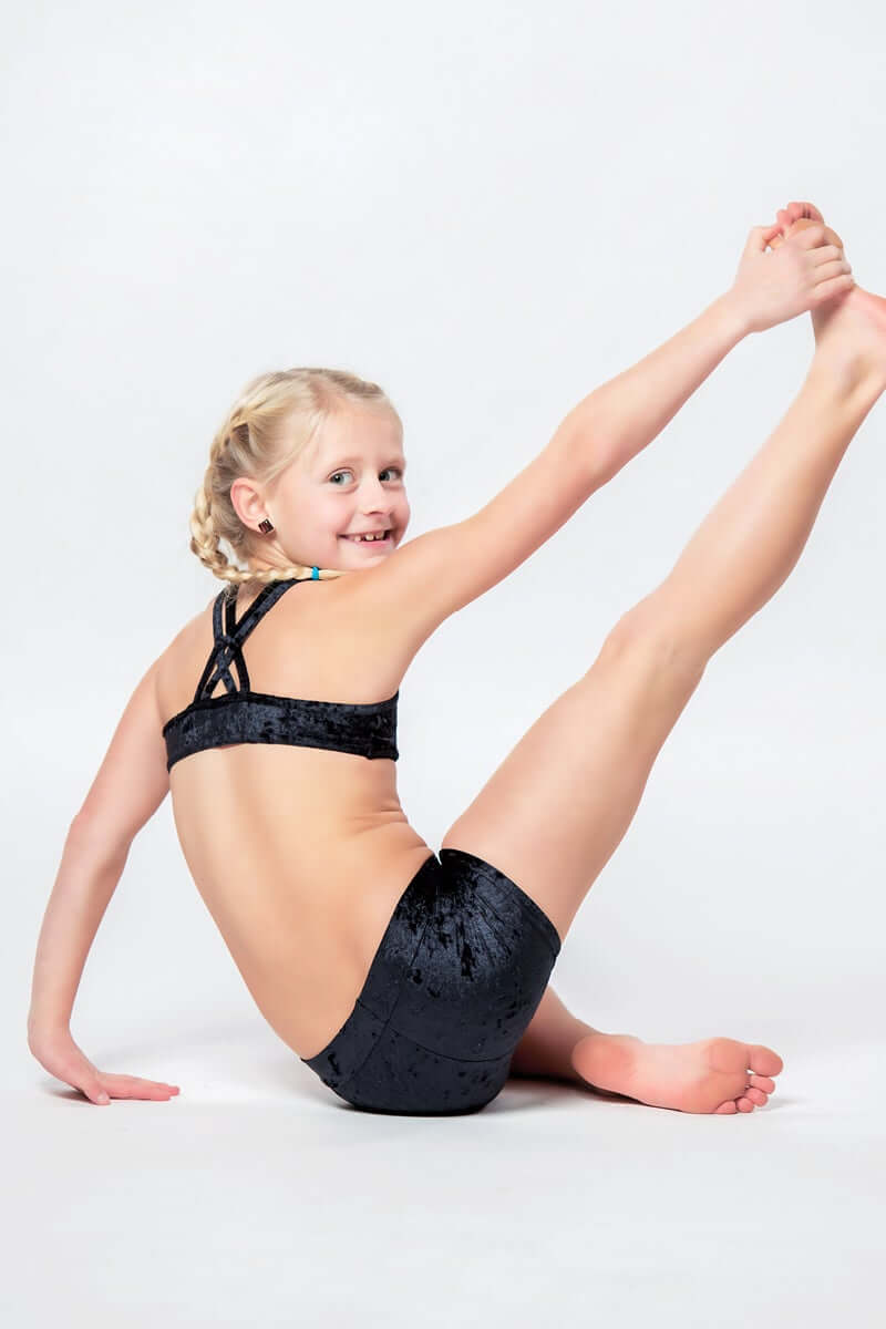 Girls' Sports Bra Xenia | Activewear | Color: red | Girl's sports bra | Dětská sportovní podprsenka | Dívčí sportovní podprsenka | Madchen Sport BH | Brassiere sport entfants | Dragonfly Pole Dance Clothes and Bikram Hot Yoga Outfit