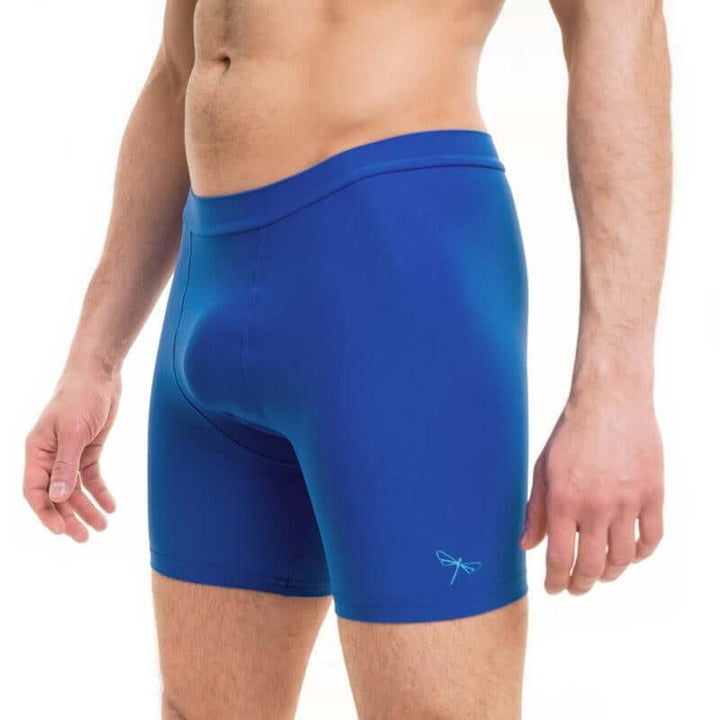 Men's hot yoga shorts James | Mens shorts | Color: blue | Mens Pole Shorts | Hot yoga shorts pour hommes | Herren Bikram yoga shorts | Herren Hot Yoga Shorts | Pánské šorkty na Bikram jogu | Dragonfly Pole Dance Clothing and Bikram Hot Yoga Wear | Pánské