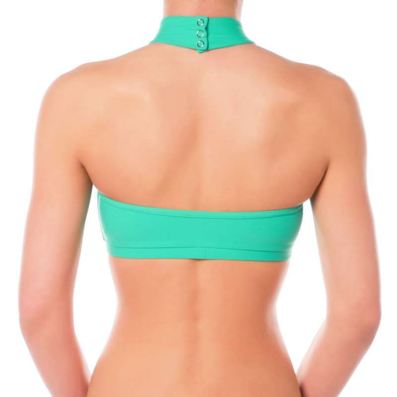 High neck sports bra Terri | Sports bra | Color: black | Women's sports bra | Dragonfly Pole Dance Clothes and Bikram Hot Yoga Outfit