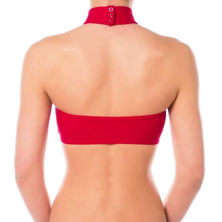 High neck sports bra Terri | Sports bra | Color: black | Women's sports bra | Dragonfly Pole Dance Clothes and Bikram Hot Yoga Outfit