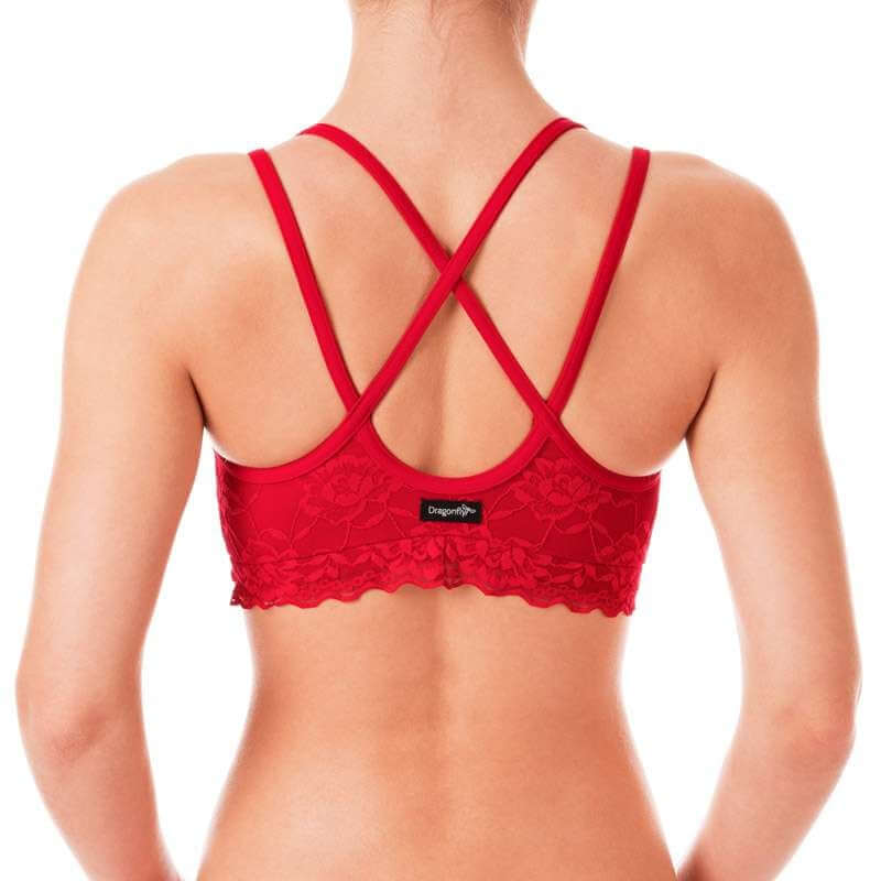 Lace Sports Bra Luxury Nicole Dragonfly Lace Sports Bra Luxury Nicole Dragonfly