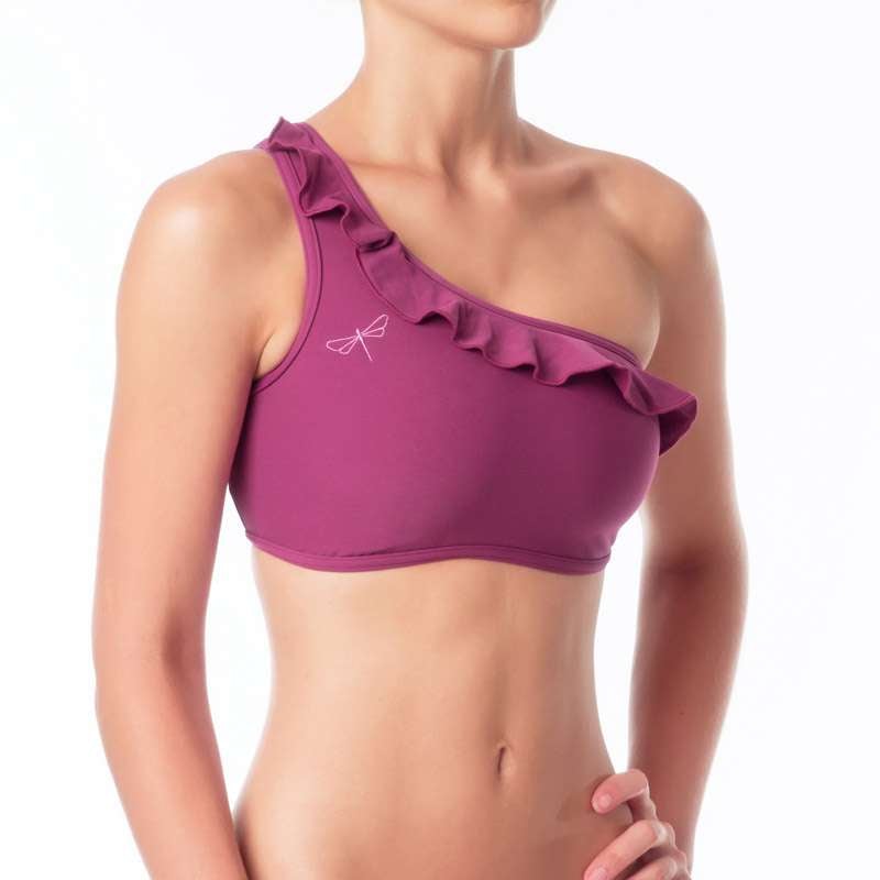 Carmen frilled Sports bra Dragonfly