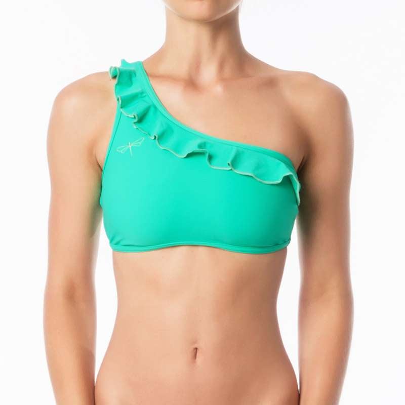 Carmen frilled Sports bra Dragonfly XS mint